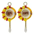 CATEGORY_FLORAL_SIDE_HANGINGS__Chitra Goenka Crafts & Creation