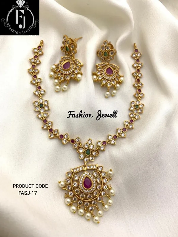 Fashion Jewell Suday Antique Necklace Set Price In India - Buy Fashion 