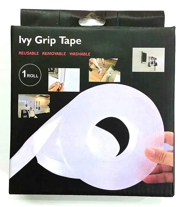 ApplianceX ApplianceX BUY 1 GET 1 FREE: Double Sided Tape Heavy Duty - Multipurpose  Removable Traceless Mounting Adhesive Tape for Wall, Washable Reusable  Strong Sticky Strips Grip Tape Price in India 