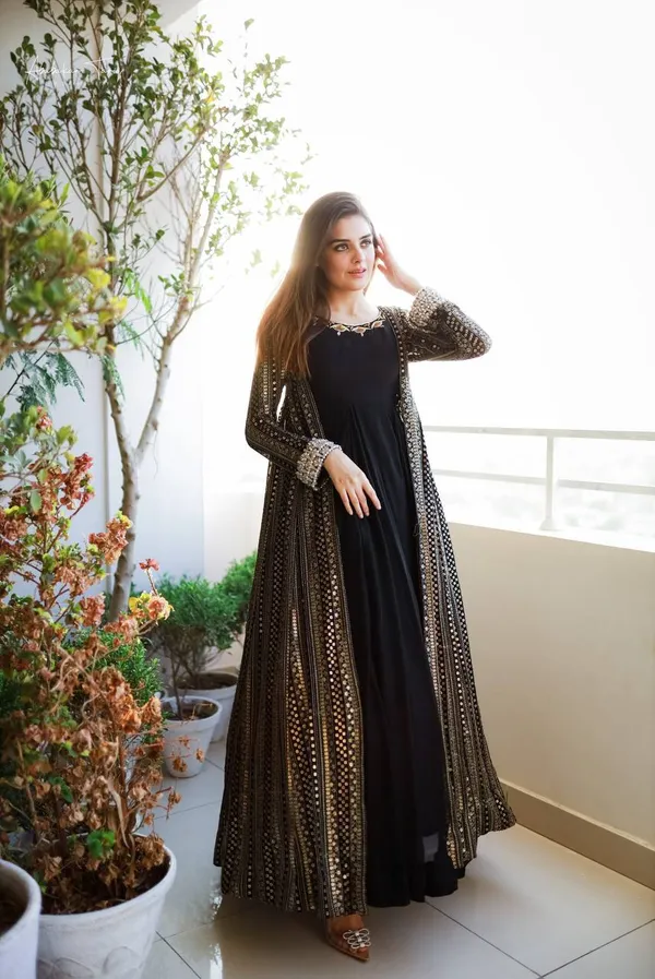 Party wear gown with koti online