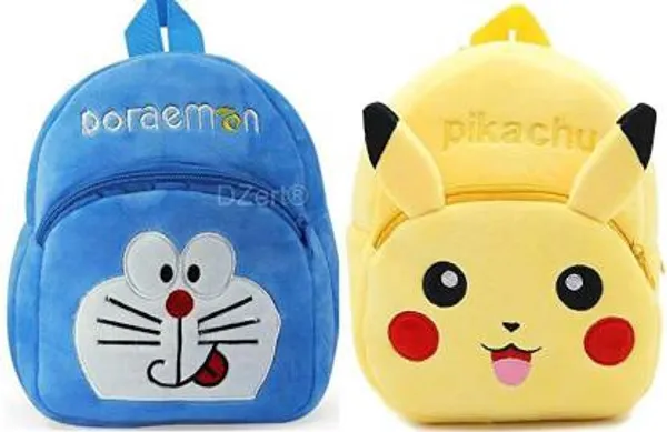DZert Mouse Kids School Bag Soft Plush Backpacks Cartoon Boys Girls Baby  (2-5 Years)