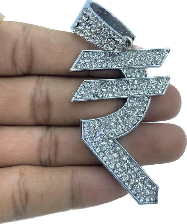 https://d1311wbk6unapo.cloudfront.net/NushopCatalogue/tr:f-webp,w-600,fo-auto/Mc_Stan_Rupees_Shaped_Pendant_And_Ring_Set_Diamonds_Plated_Silver_Alloy__Pendant_Only__357P53K9YP_2023-05-17_1.jpg__Newhope