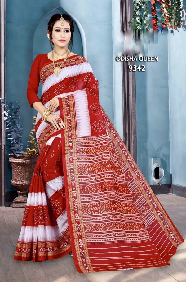 Sambalpuri Saree Design - The Name and Fame of Odisha Handloom: Bridal wear  Sambalpuri Cotton Saree Online Shopping