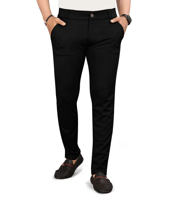 Buy Black Trousers & Pants for Women by Broadstar Online | Ajio.com