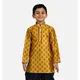 Gold-Navy Blue__Indian poshakh